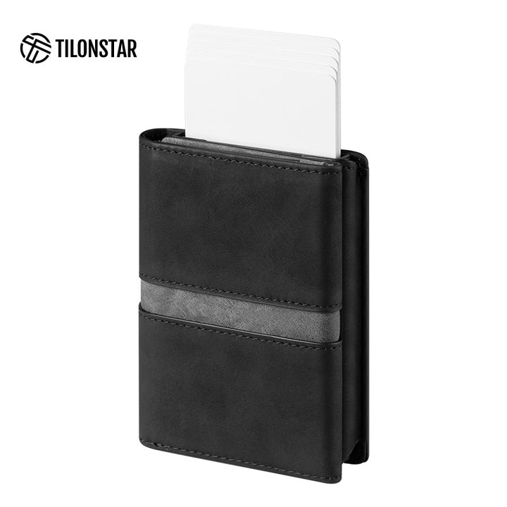 TVC125 Card Holder - Minimalist Pop Up Wallet For Cash & Card,TILONSTAR