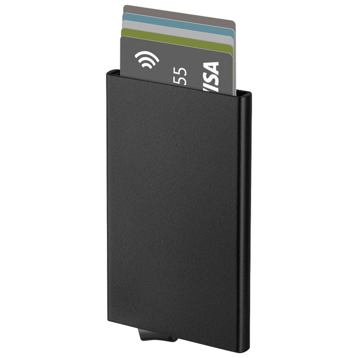 TVC100 Card Holder - RFID Aluminum Pop-up Light & Slim Design,TILONSTAR