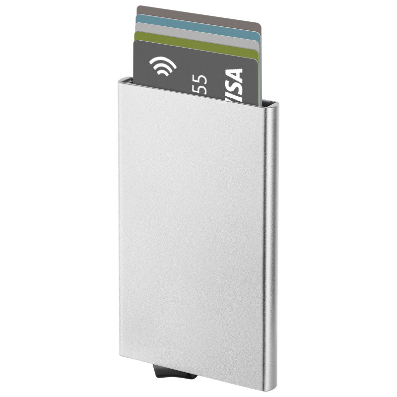 TVC100 Card Holder - RFID Aluminum Pop-up Light & Slim Design,TILONSTAR