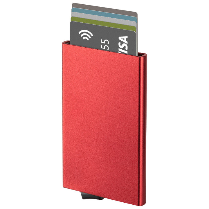 TVC100 Card Holder - RFID Aluminum Pop-up Light & Slim Design,TILONSTAR