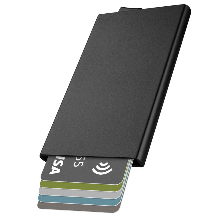 TVC100 Card Holder - RFID Aluminum Pop-up Light & Slim Design,TILONSTAR