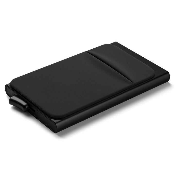 TVC107 Card Holder - Minimalist Card Holder Extra Cloth Slot Pocket For Cash & Coin,TILONSTAR