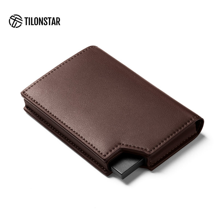 TVC502 - Patented Pop Up Card Holder with Banknote Compartment