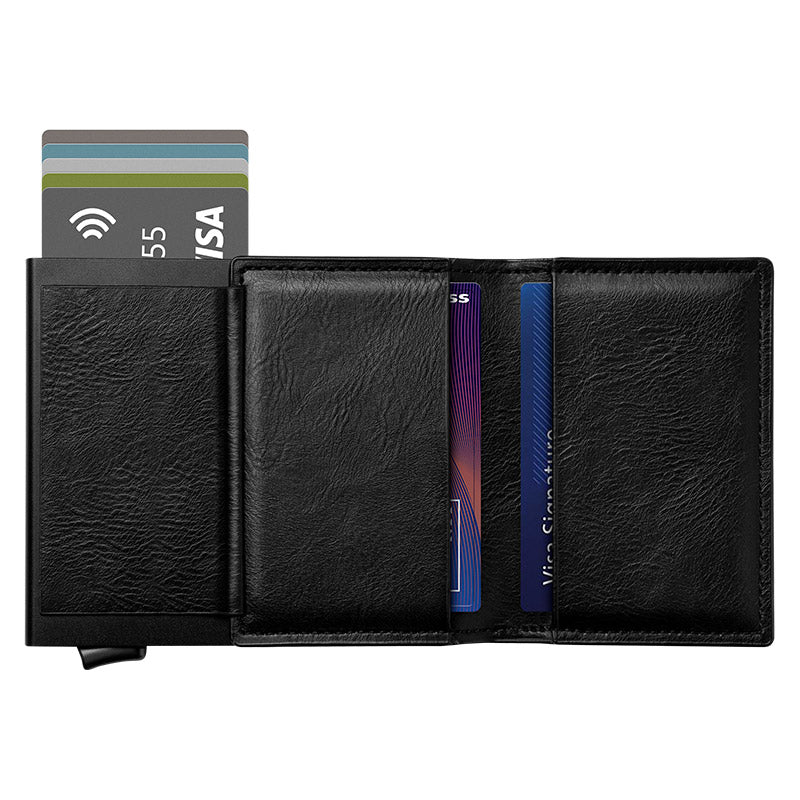 TVC200 Card Holder - Built-in Aluminum Card Holder with Back Slot Wallet,TILONSTAR