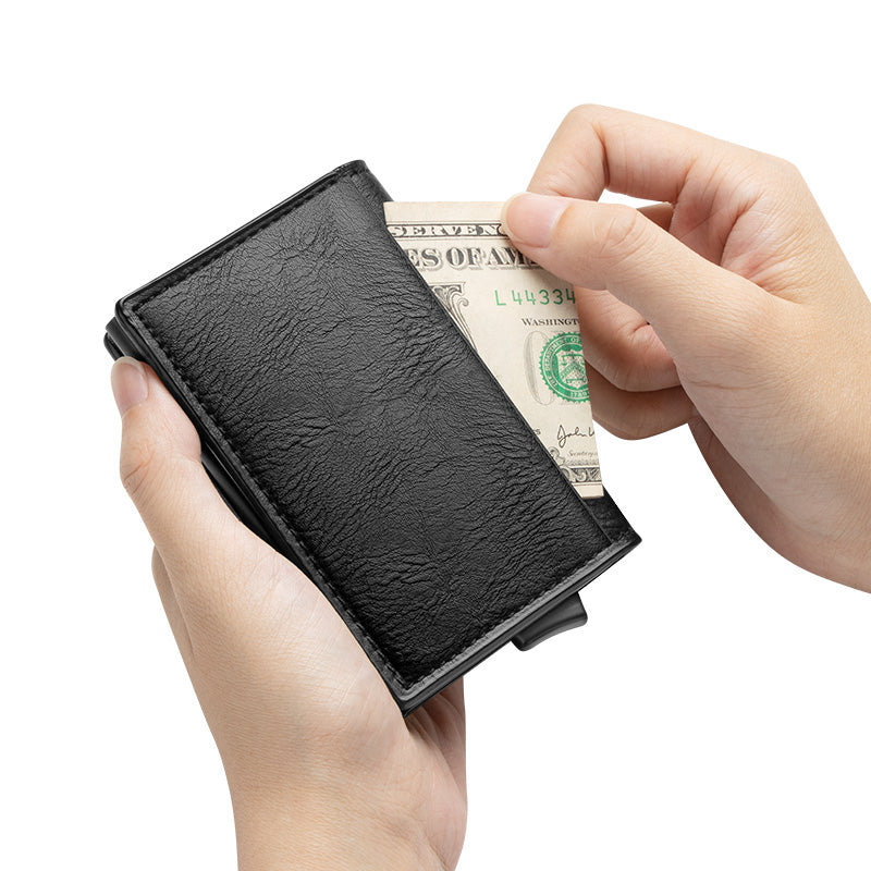 TVC200 Card Holder - Built-in Aluminum Card Holder with Back Slot Wallet,TILONSTAR