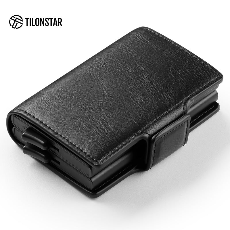 TVC200D Card Holder - Double Aluminum Card Case For More Storage Wallet,TILONSTAR