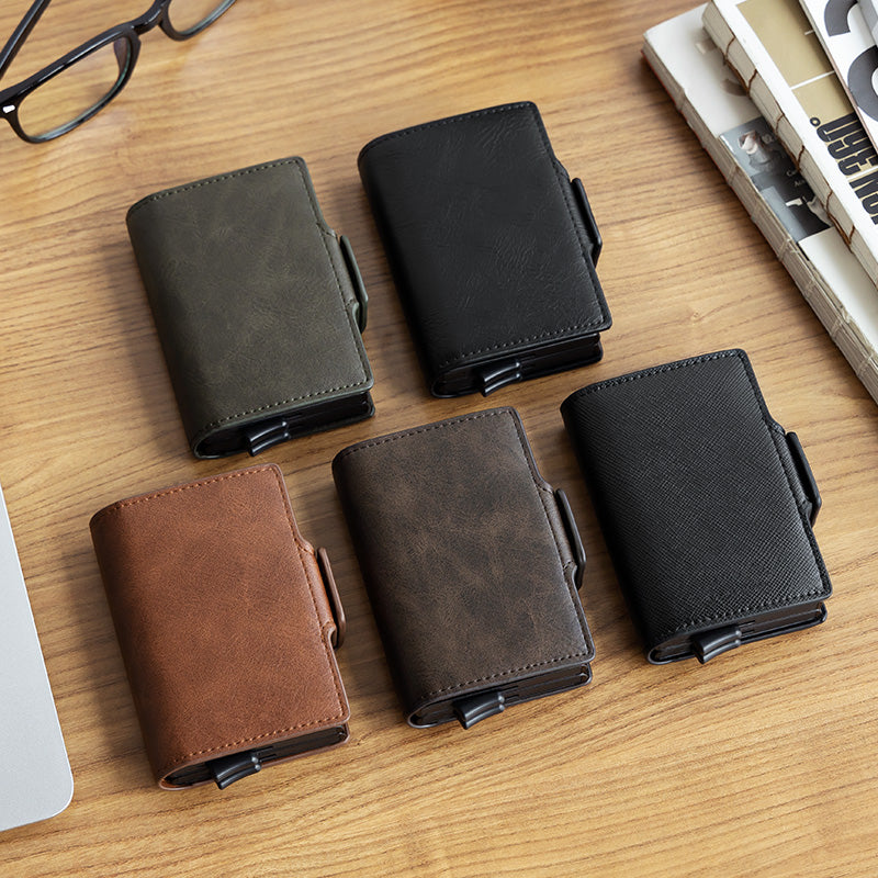 TVC200D Card Holder - Double Aluminum Card Case For More Storage Wallet,TILONSTAR