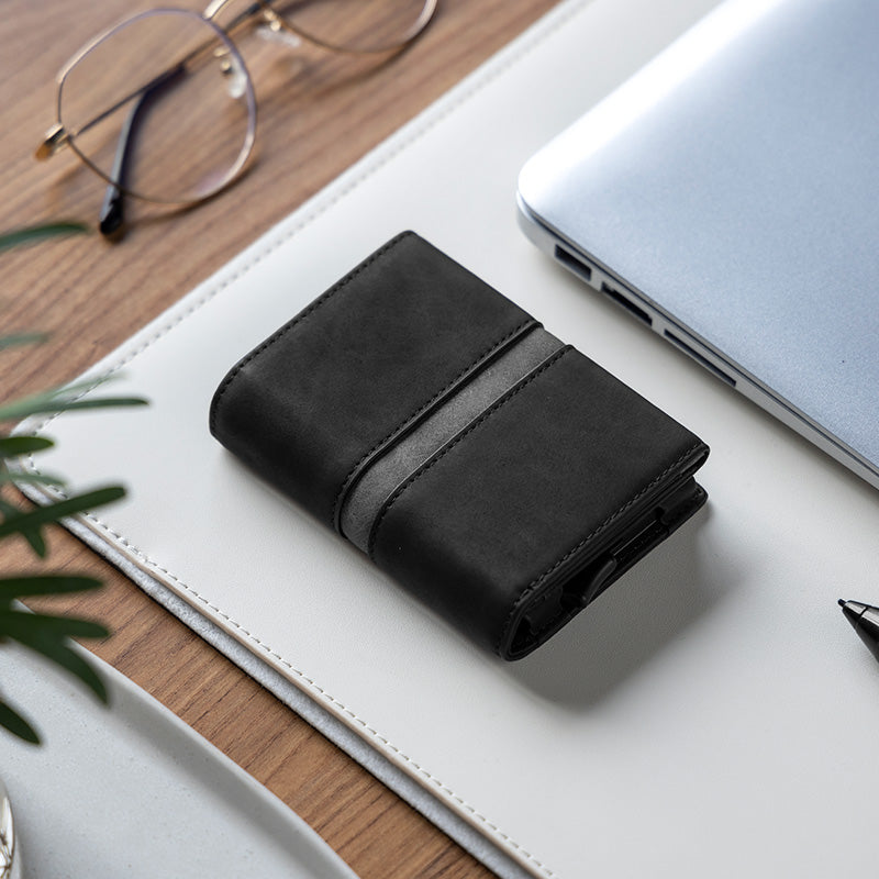 TVC125 Card Holder - Minimalist Pop Up Wallet For Cash & Card,TILONSTAR