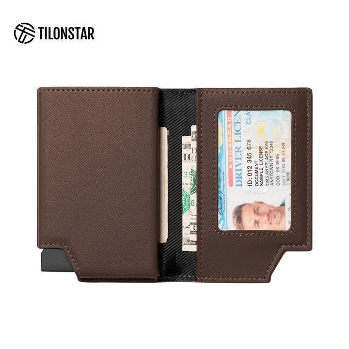 TVC502 - Patented Pop Up Card Holder with Banknote Compartment