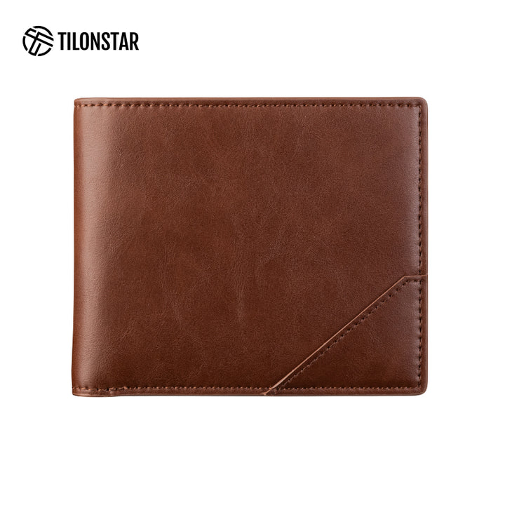 TVW133 - Leather Wallet with AirTag Slot,TILONSTAR