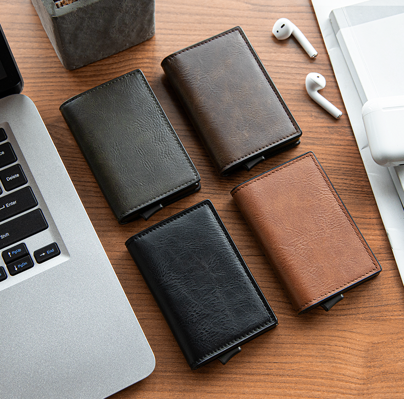 TVC200 Card Holder - Built-in Aluminum Card Holder with Back Slot Wallet,TILONSTAR