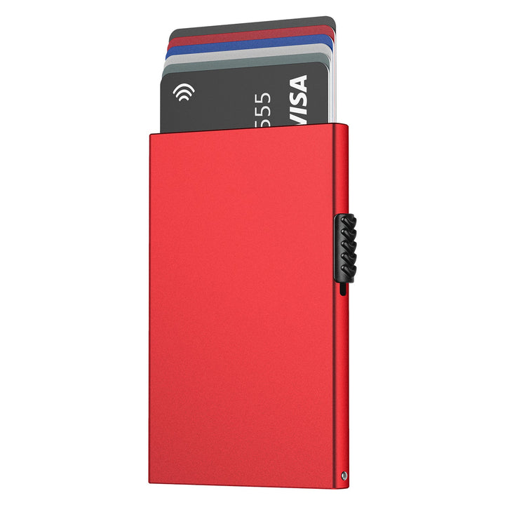 TVC300 - Side Slider Mechanism Light Slim Pop Up Aluminum Card Holder