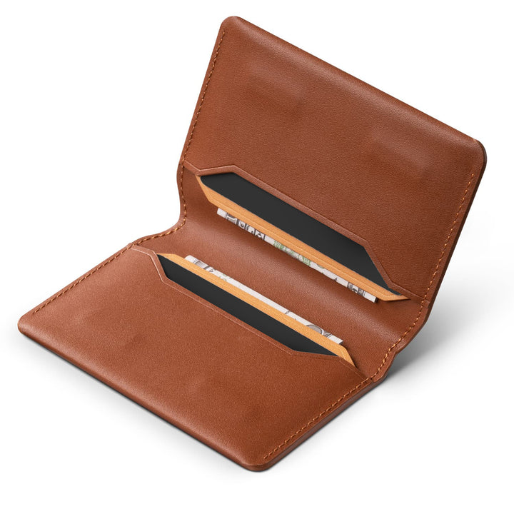 TVW109 - Slim RFID Blocking Leather Card Holder with Magnetic Closure