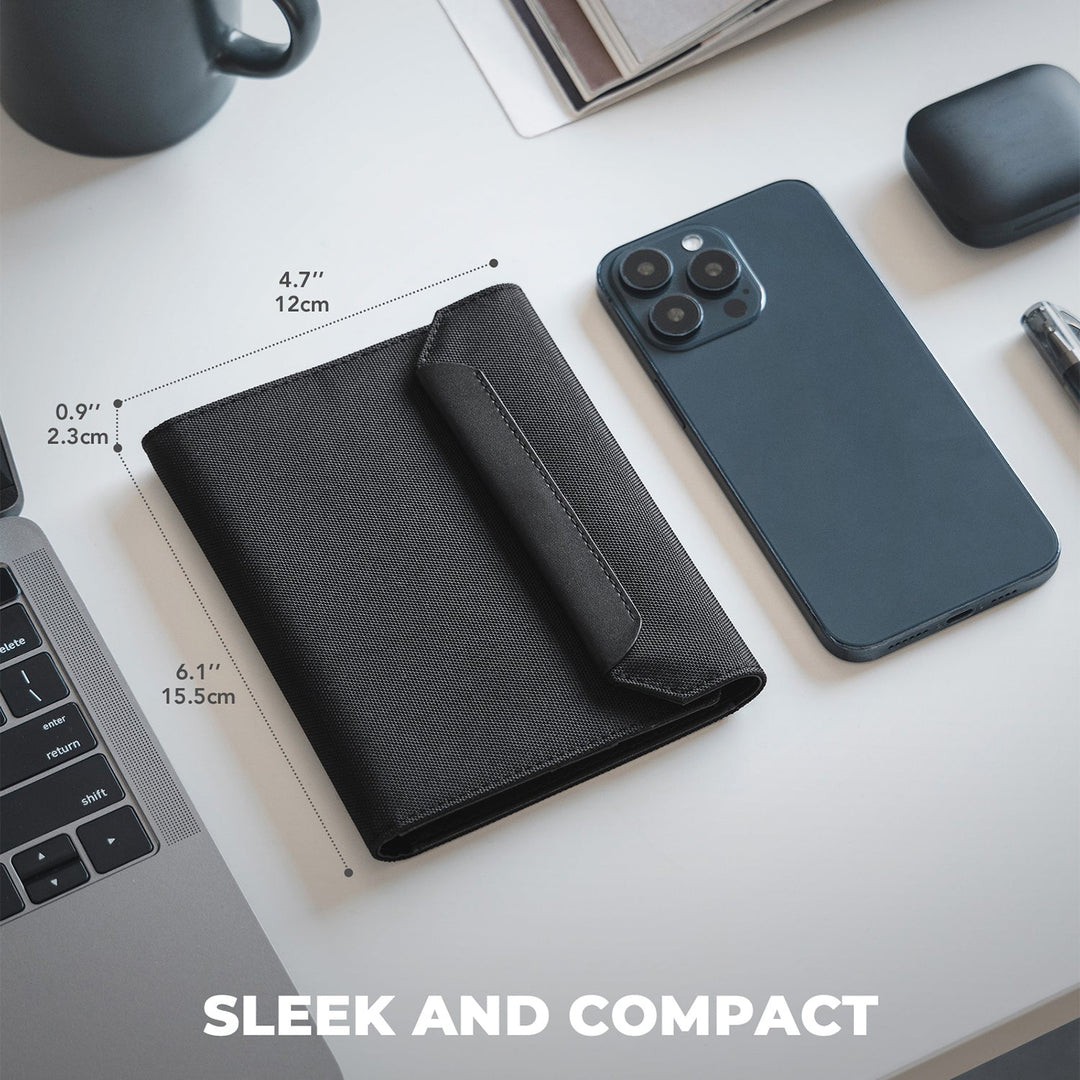 TPW105 - Travel RFID Passport Card Holder with AirTag Slot