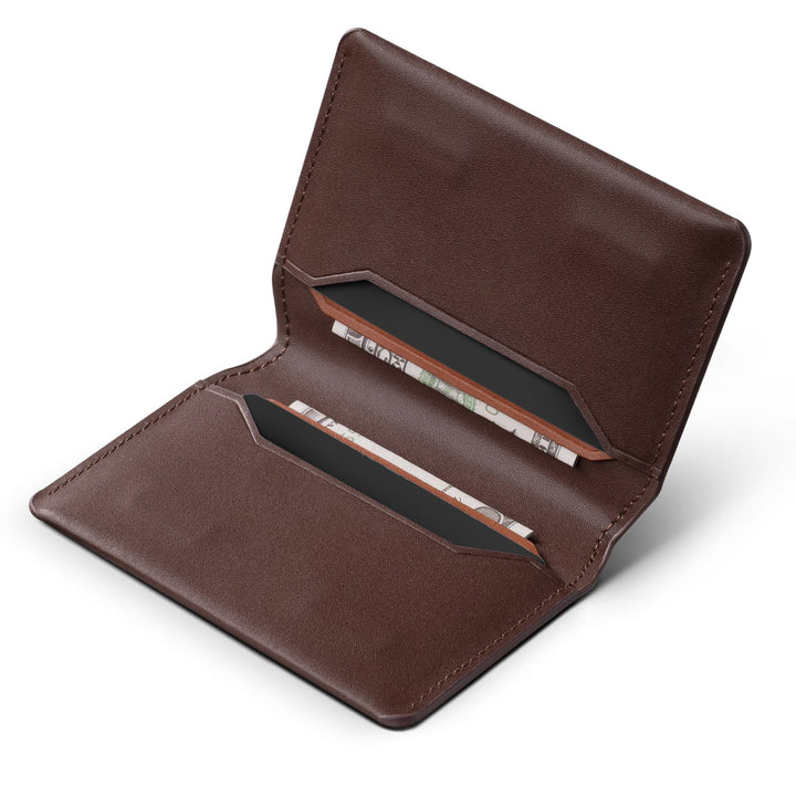 TVW109 - Slim RFID Blocking Leather Card Holder with Magnetic Closure