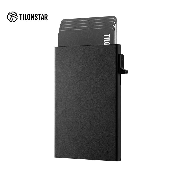 TC101 - Aluminum Pop Up RFID Credit Card Holder