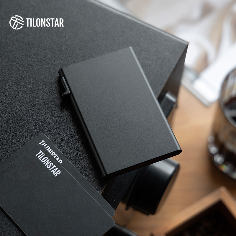 TC101 - Aluminum Pop Up RFID Credit Card Holder