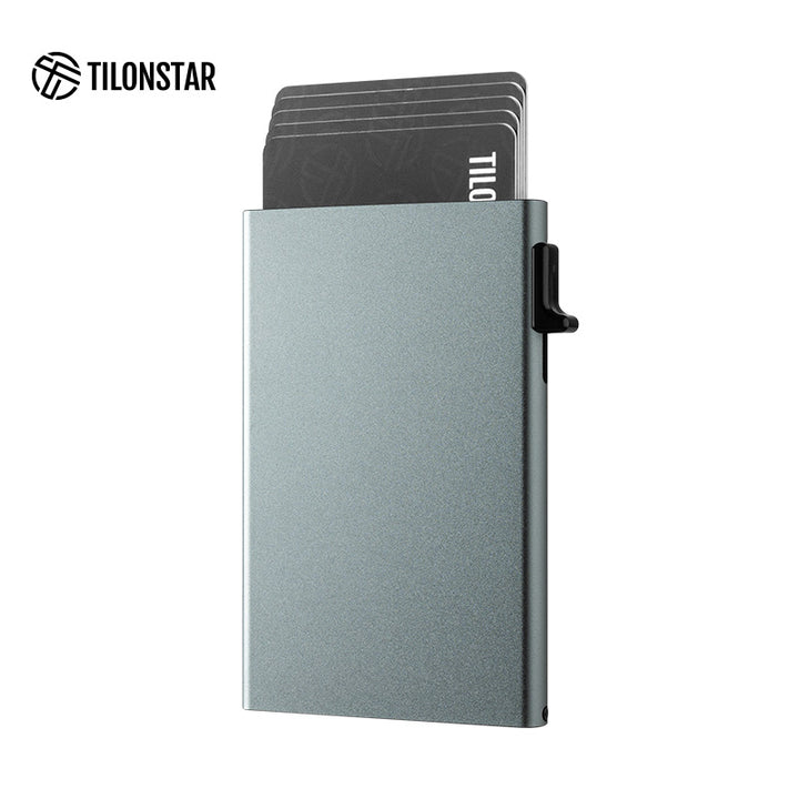 TC101 - Aluminum Pop Up RFID Credit Card Holder