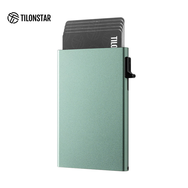 TC101 - Aluminum Pop Up RFID Credit Card Holder