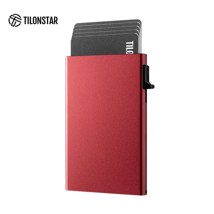 TC101 - Aluminum Pop Up RFID Credit Card Holder