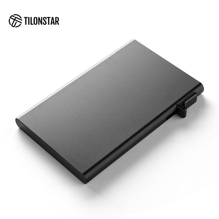 TC101 - Aluminum Pop Up RFID Credit Card Holder