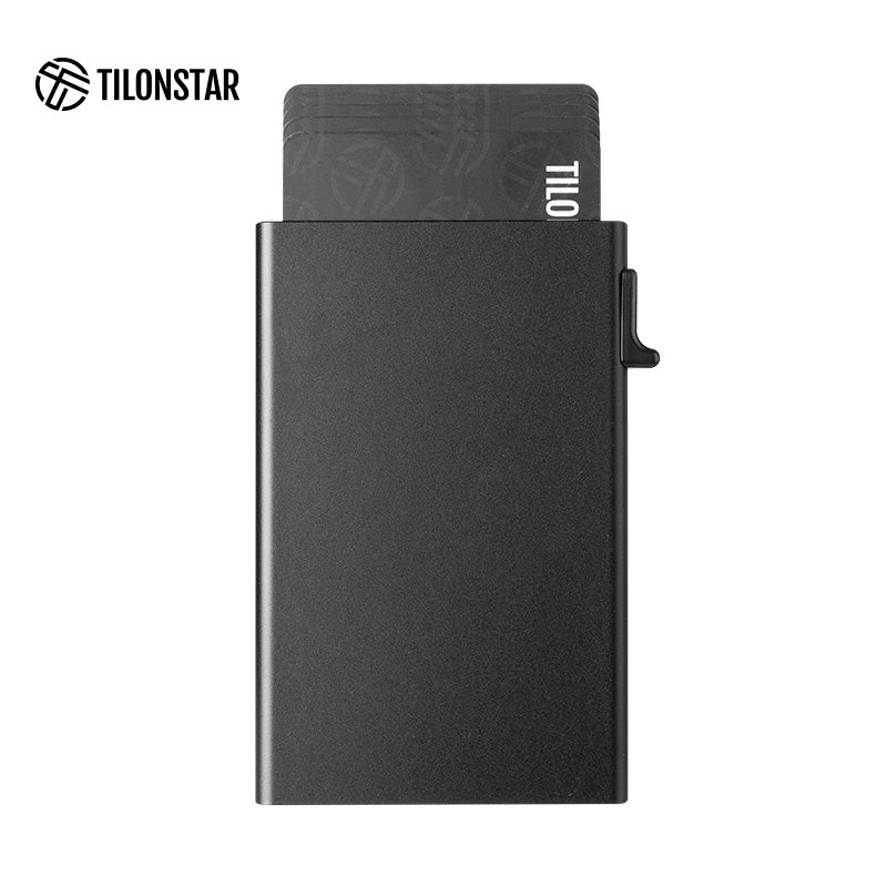 TC101 - Aluminum Pop Up RFID Credit Card Holder