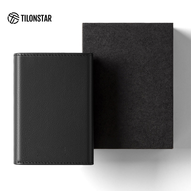 TC302P - Side-Sliding Pop-Out Genuine Leather Wallet