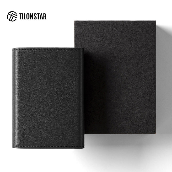 TC302P - Side-Sliding Pop-Out Genuine Leather Wallet