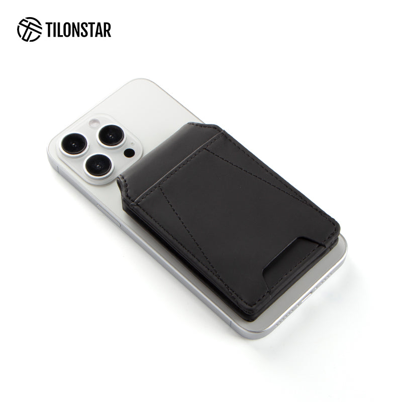TMP101 - Magnetic RFID Leather Phone Card Wallet,TILONSTAR