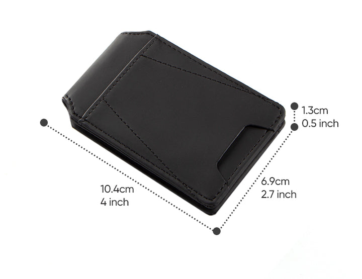 TMP101 - Magnetic RFID Leather Phone Card Wallet,TILONSTAR