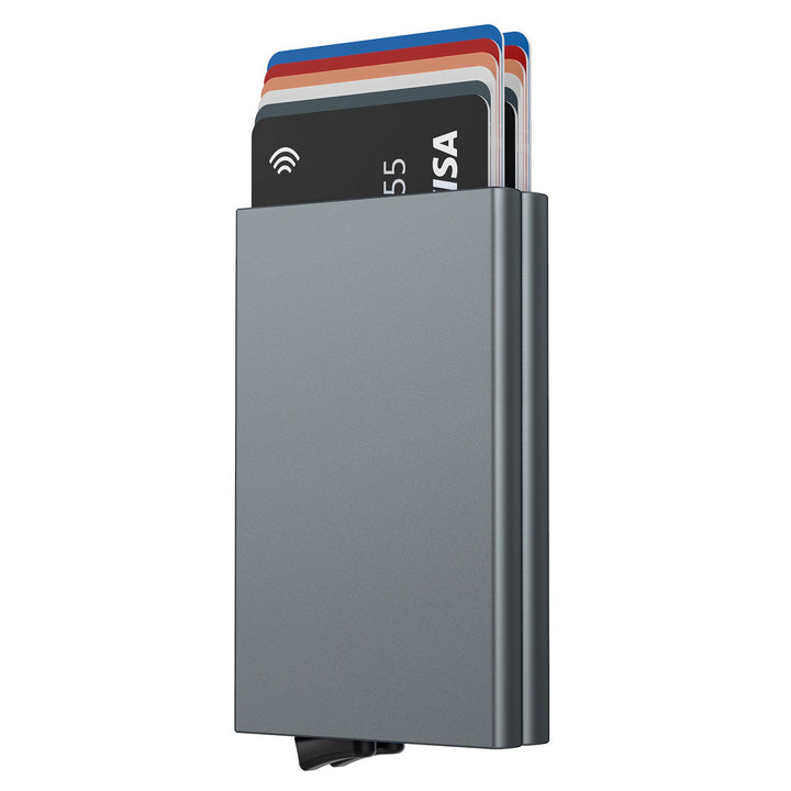 TVC102 Card Holder - Double Aluminum Card Holders For More Cards Storage,TILONSTAR