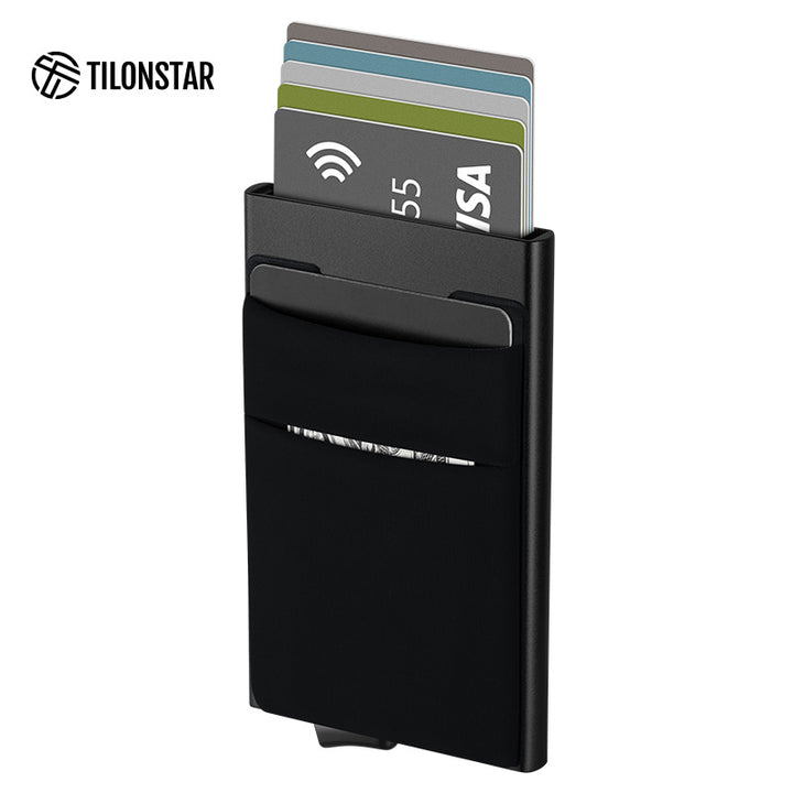 TVC106 Card Holder - Elastic Cloth Slot For Cash & Coins,TILONSTAR