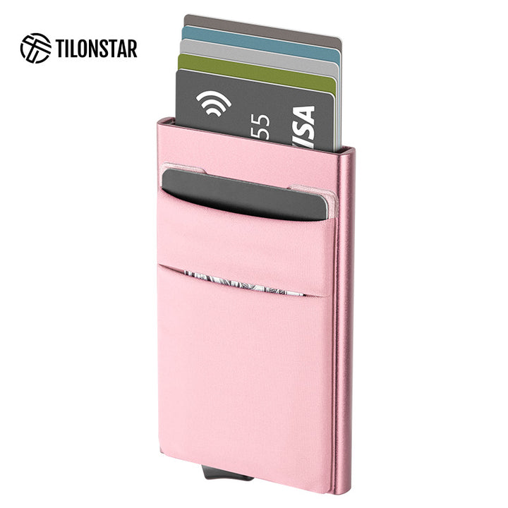 TVC106 Card Holder - Elastic Cloth Slot For Cash & Coins,TILONSTAR