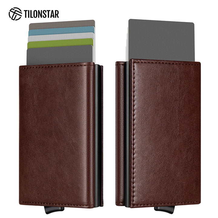 TVC208 - Card Wallet With ID Window and Banknote Compartment,TILONSTAR