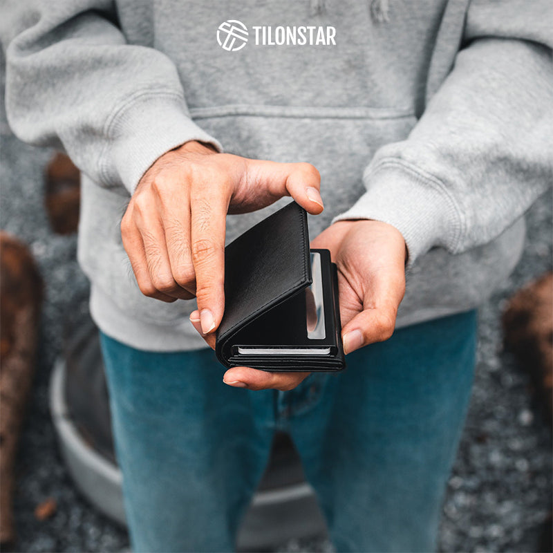 TVC208 - Card Wallet With ID Window and Banknote Compartment,TILONSTAR