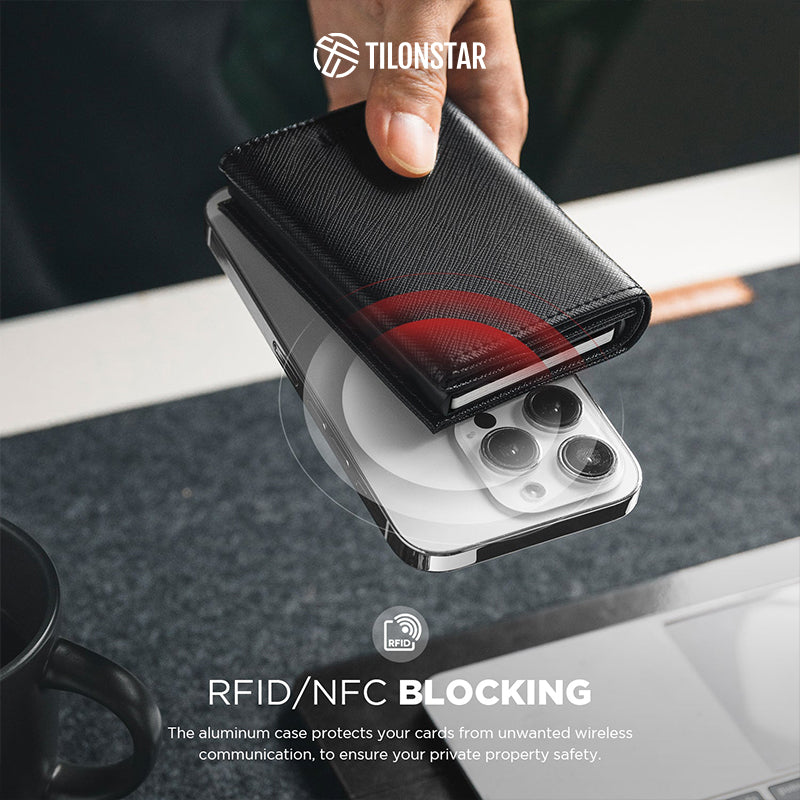 TVC208 - Card Wallet With ID Window and Banknote Compartment,TILONSTAR