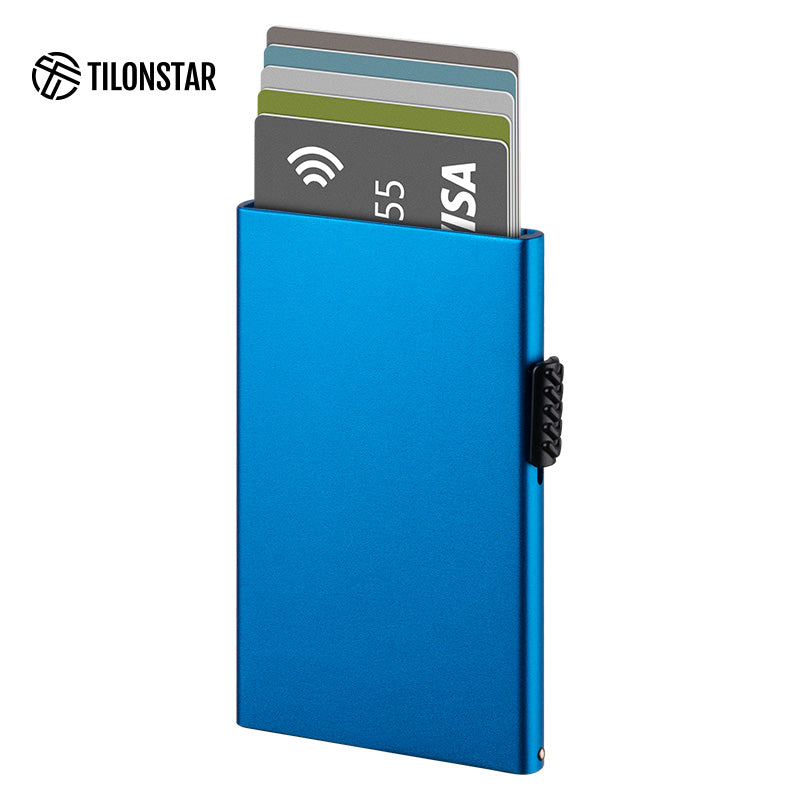 TVC300 - Side Slider Mechanism Light Slim Pop Up Aluminum Card Holder