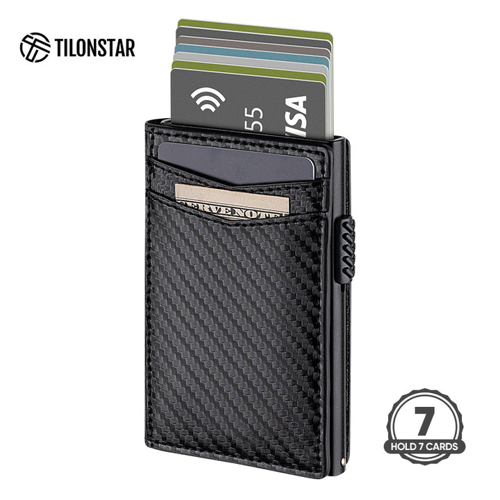 TVC301 - Cardholder Business Minimalist Pop-up With RFID Blocking