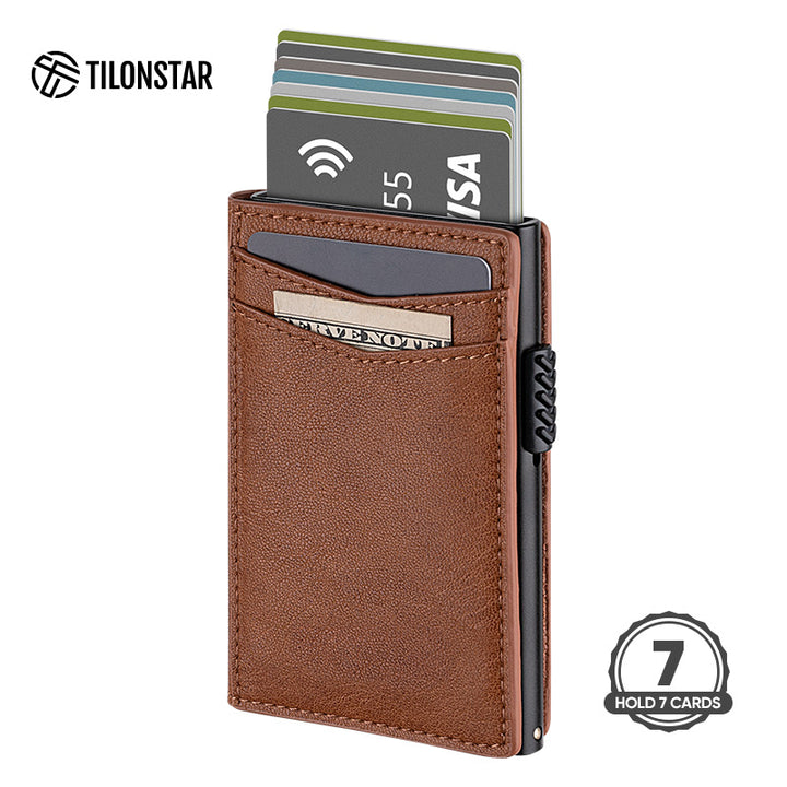 TVC301 - Cardholder Business Minimalist Pop-up With RFID Blocking