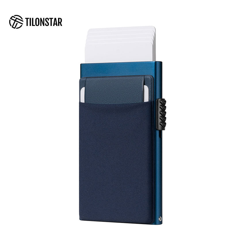 TVC327 - Pop Up Wallet Credit Card Holder With Cloth Pockets,TILONSTAR