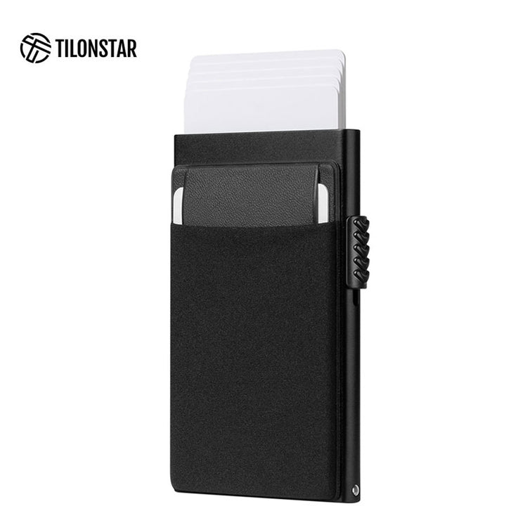 TVC327 - Pop Up Wallet Credit Card Holder With Cloth Pockets,TILONSTAR