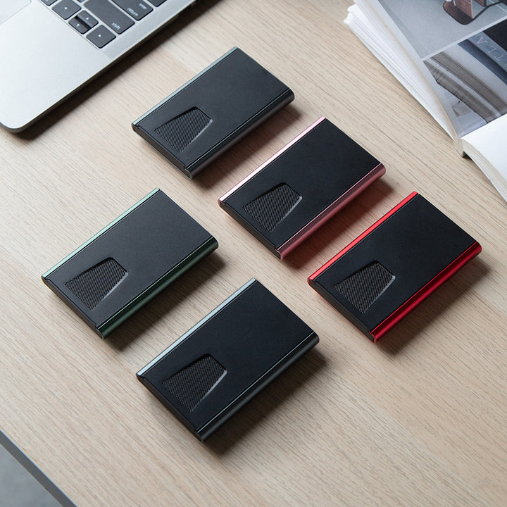 TVC900c - Push Up Aluminum Card Holder with Money Clip