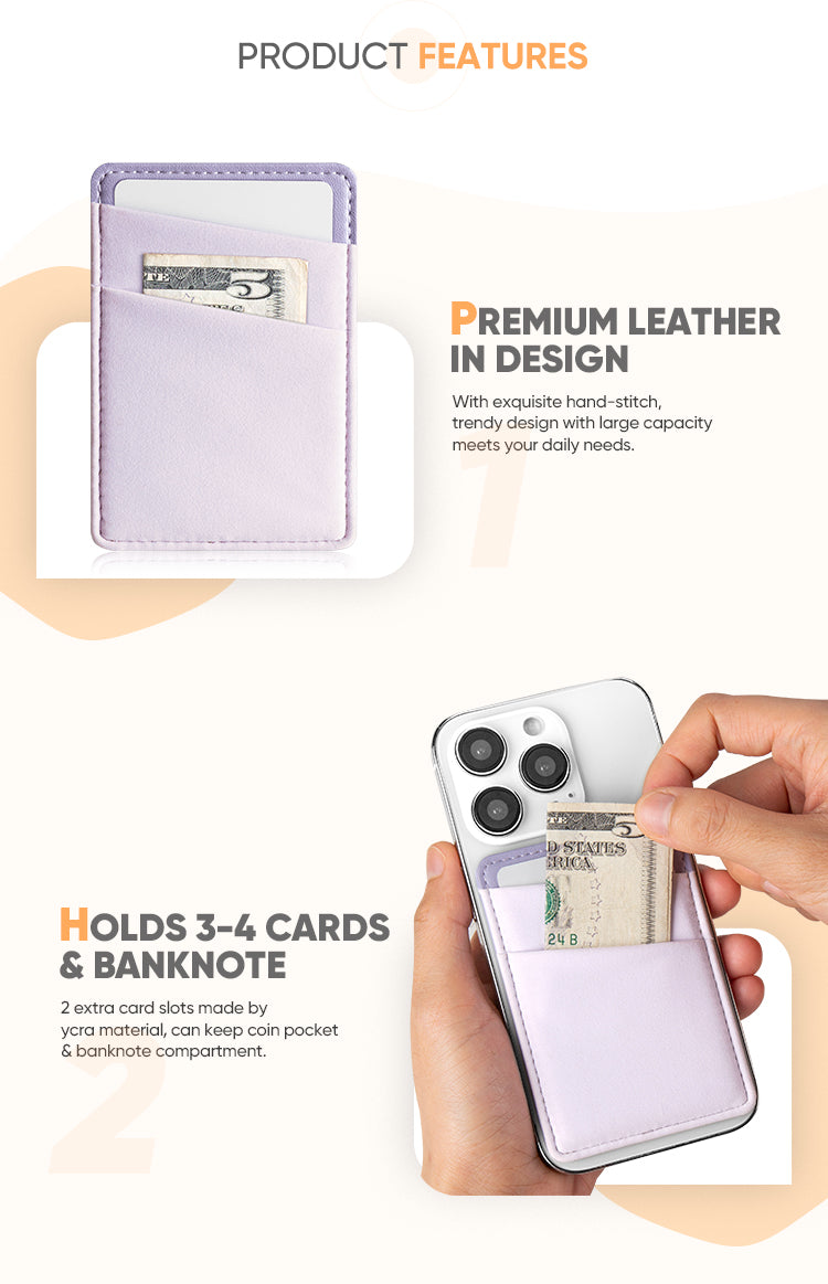 TWM143 - MagSafe Phone Card Wallet for iPhone 12/13/14/15/16 Series