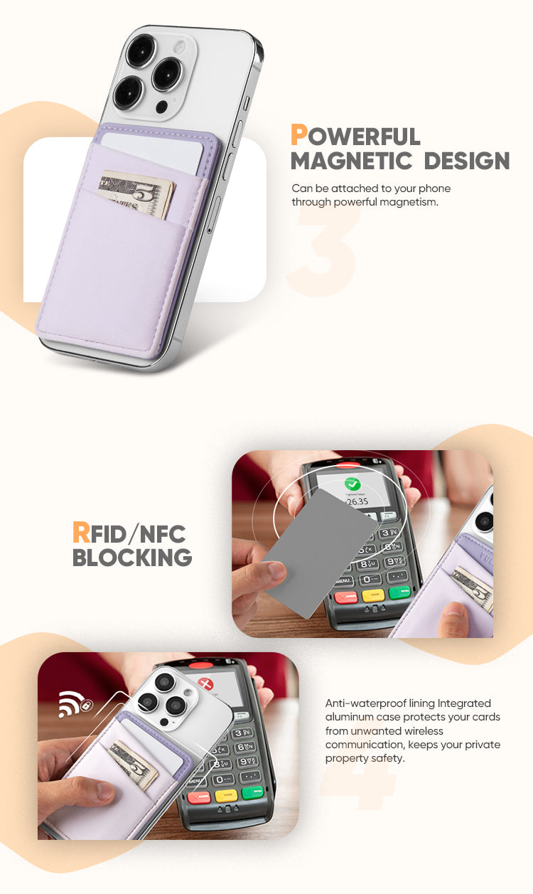 TWM143 - MagSafe Phone Card Wallet for iPhone 12/13/14/15/16 Series