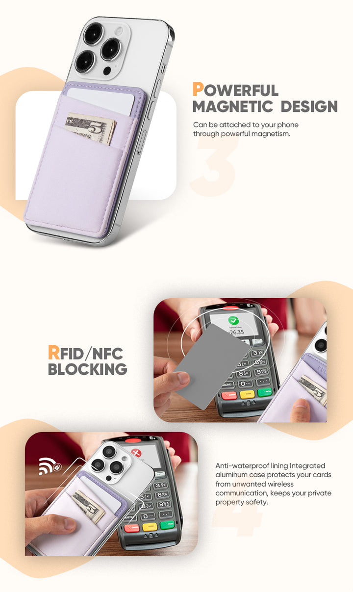 TWM143 - MagSafe Phone Card Wallet for iPhone 12/13/14/15/16 Series