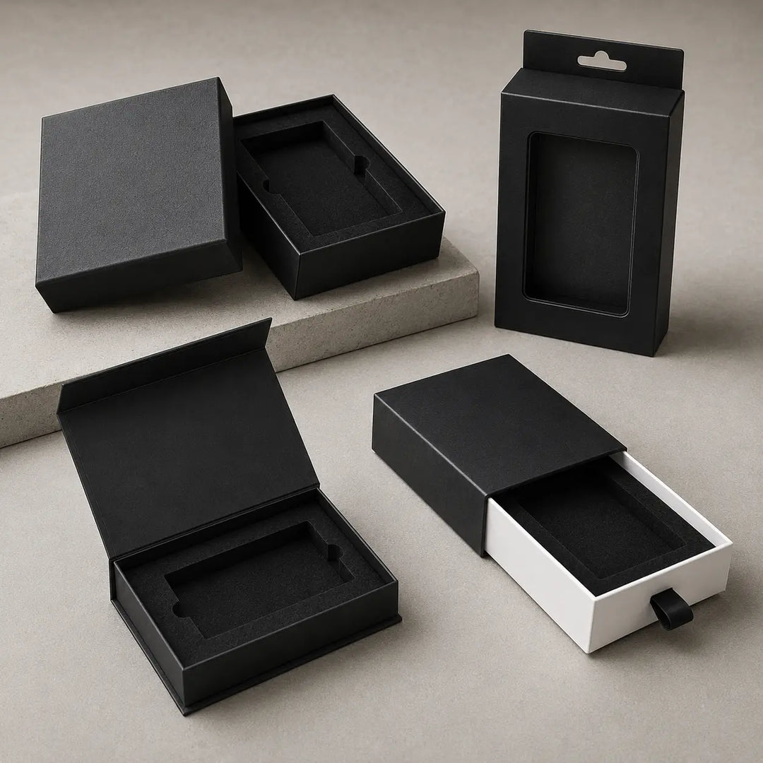 TILONSTAR custom packaging options for AirTag wallet private label projects