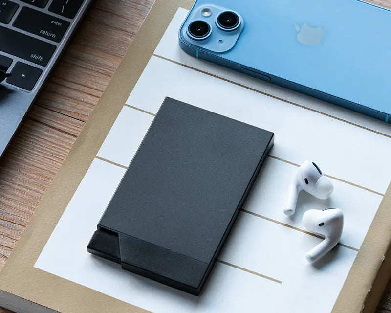 TILONSTAR aluminum wallet with RFID protection and slim minimalist design
