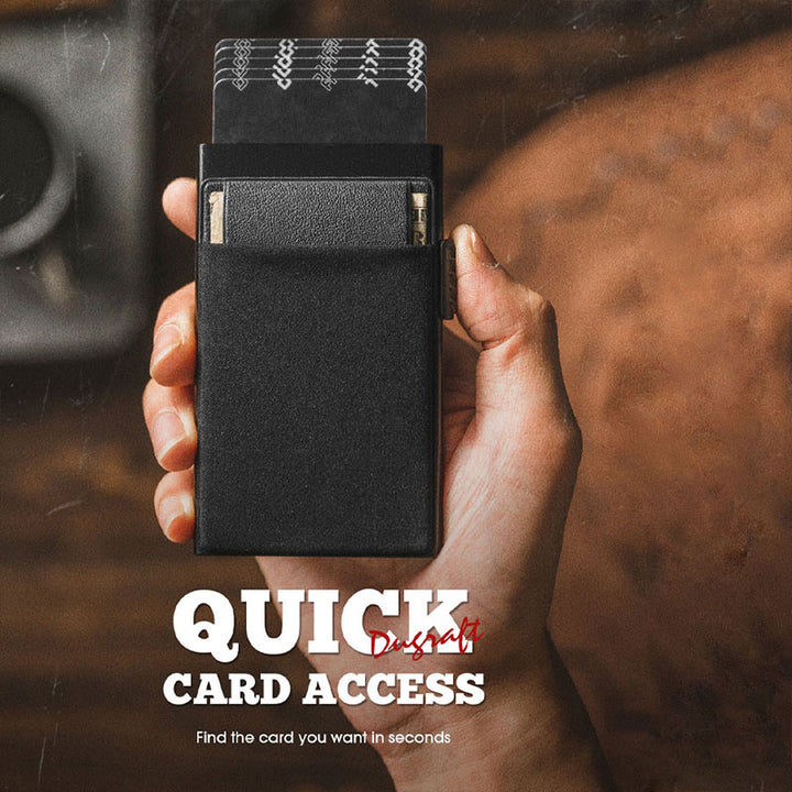 TVC327 - Pop Up Wallet Credit Card Holder With Cloth Pockets,TILONSTAR